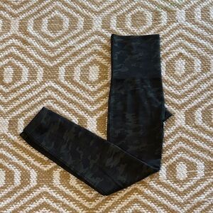 Spanx camo print leggings
